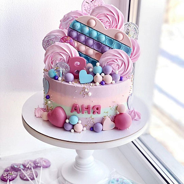 Торт "Сладкий поп-ит" купить - новомосковск.сладкоежкин.рф