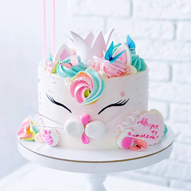 Торт "Сладкий котик" купить - новомосковск.сладкоежкин.рф