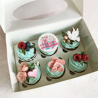 Капкейки "Любимой прабабушке" купить - новомосковск.сладкоежкин.рф