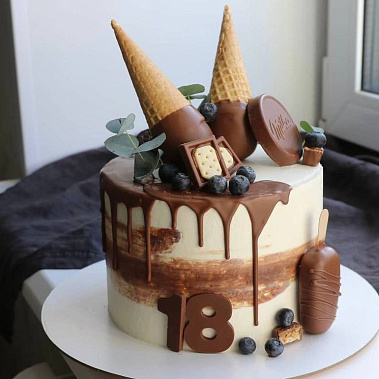 "Шоколадный рожок" купить - новомосковск.сладкоежкин.рф