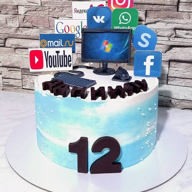 Торт "Соц-сети" купить - новомосковск.сладкоежкин.рф