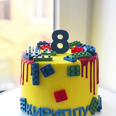 Торт "Лего" купить - новомосковск.сладкоежкин.рф