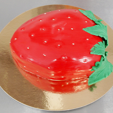 Торт "Клубника" купить - новомосковск.сладкоежкин.рф