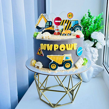 Торт «Строим сладко» купить - новомосковск.сладкоежкин.рф