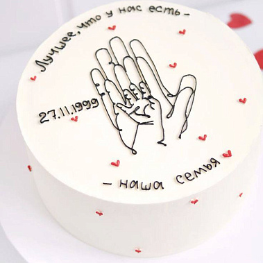 Торт "Семья" купить - новомосковск.сладкоежкин.рф