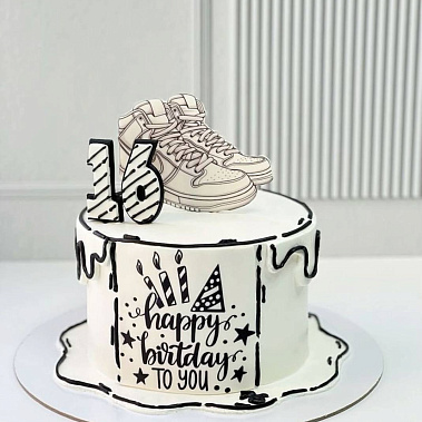 Торт "Кроссовки" купить - новомосковск.сладкоежкин.рф