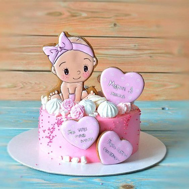 Торт для девочки купить - новомосковск.сладкоежкин.рф