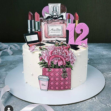 Торт "Косметика" купить - новомосковск.сладкоежкин.рф