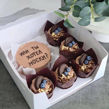 "Улыбка в коробке" купить - новомосковск.сладкоежкин.рф